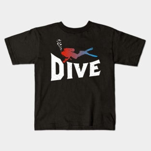 Love Scuba Diving Tshirt Mask Gift Dive Lovers Gifts New Kids T-Shirt